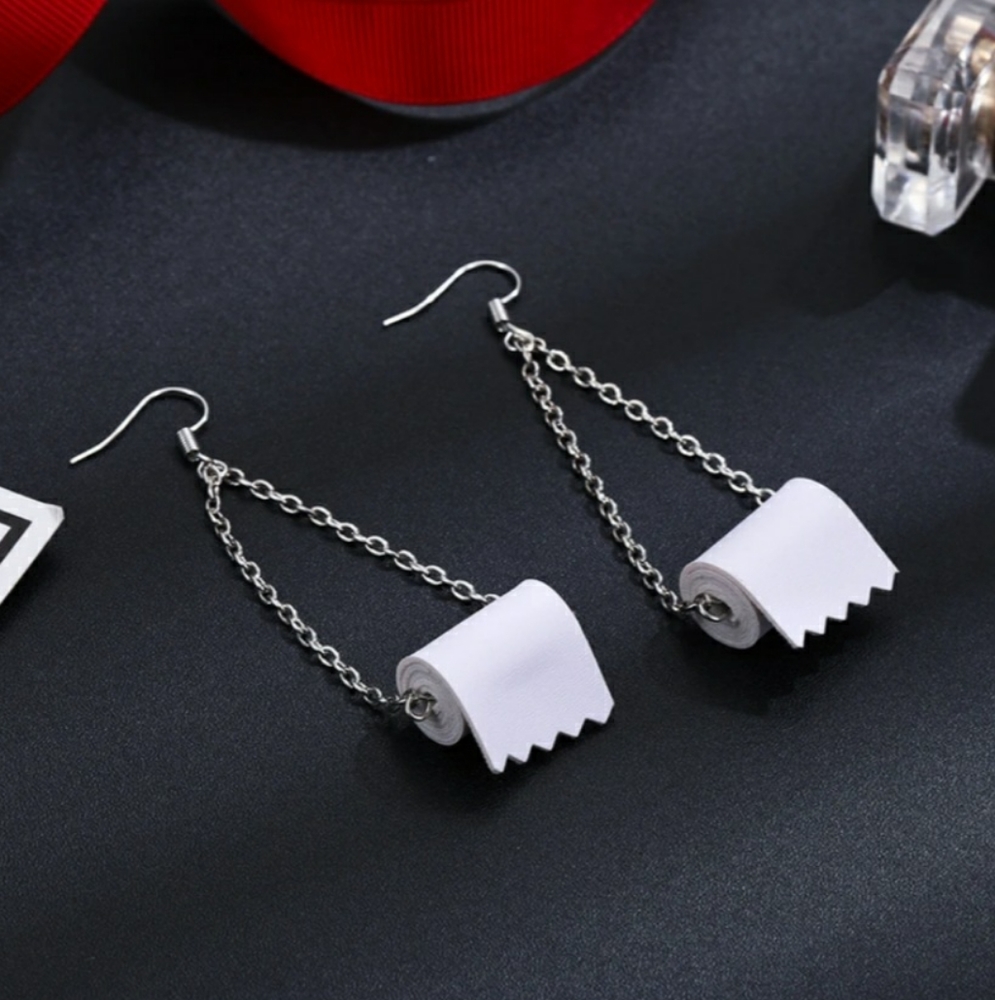 *FREE Sterling Toilet Paper Earrings 2020